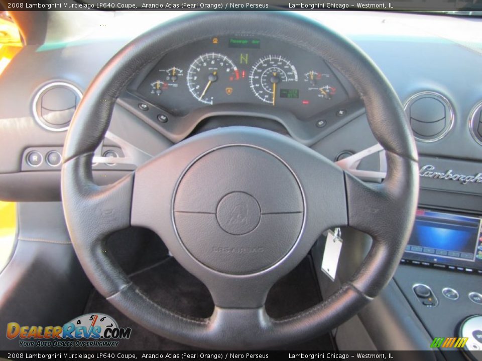 2008 Lamborghini Murcielago LP640 Coupe Steering Wheel Photo #24