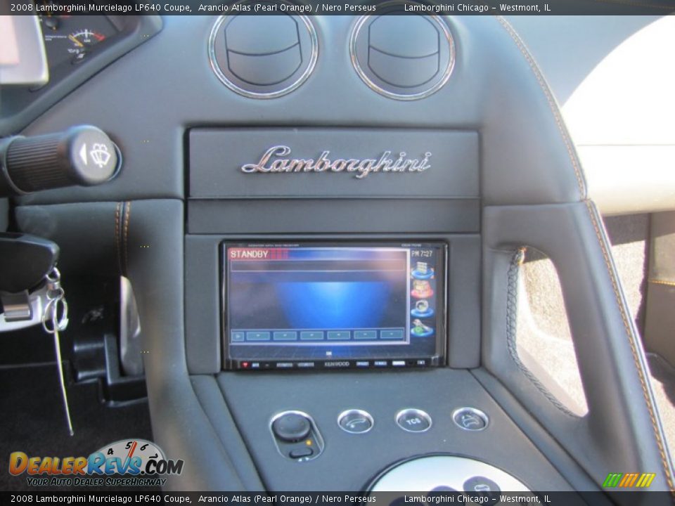 2008 Lamborghini Murcielago LP640 Coupe Arancio Atlas (Pearl Orange) / Nero Perseus Photo #25