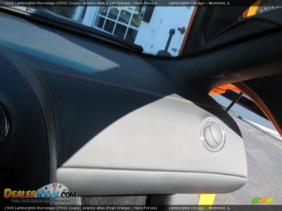 2008 Lamborghini Murcielago LP640 Coupe Arancio Atlas (Pearl Orange) / Nero Perseus Photo #26