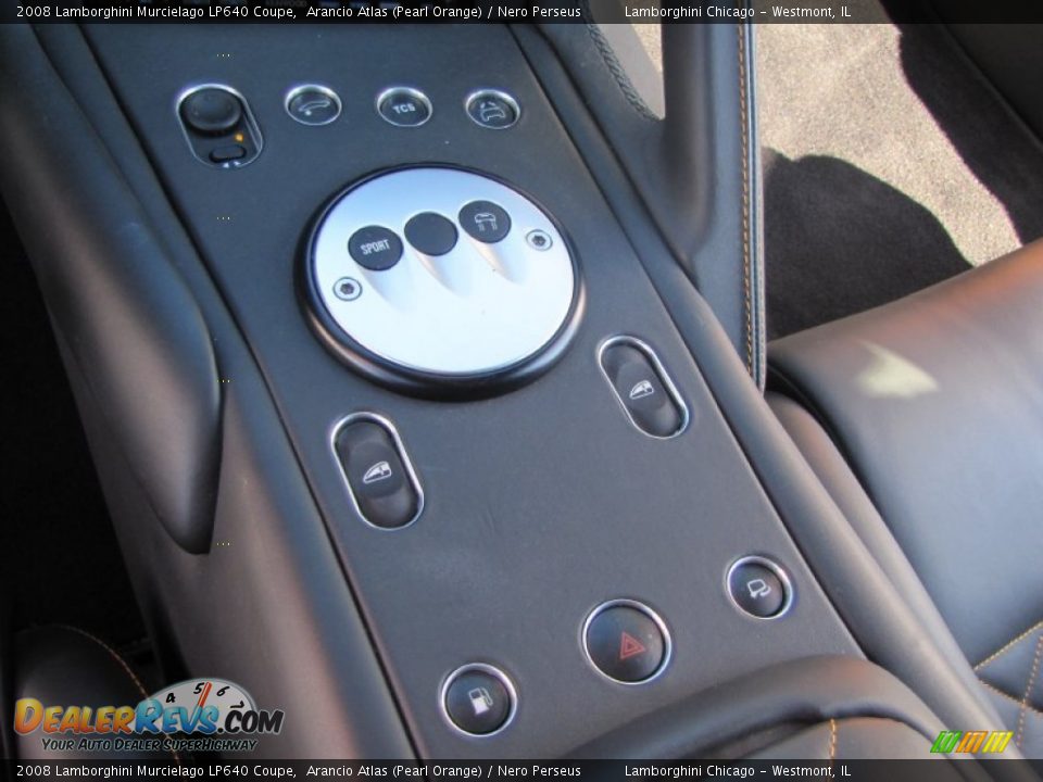 2008 Lamborghini Murcielago LP640 Coupe Arancio Atlas (Pearl Orange) / Nero Perseus Photo #28