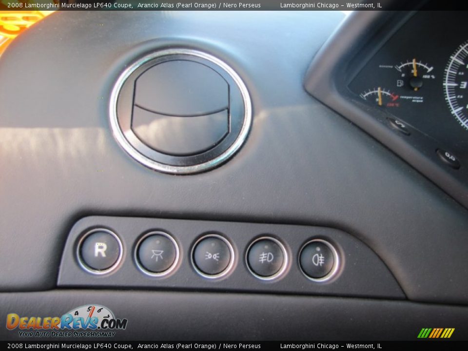 2008 Lamborghini Murcielago LP640 Coupe Arancio Atlas (Pearl Orange) / Nero Perseus Photo #29