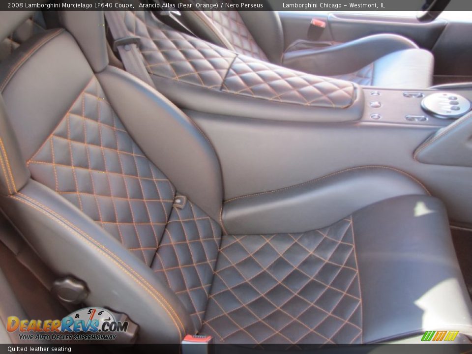 Quilted leather seating - 2008 Lamborghini Murcielago