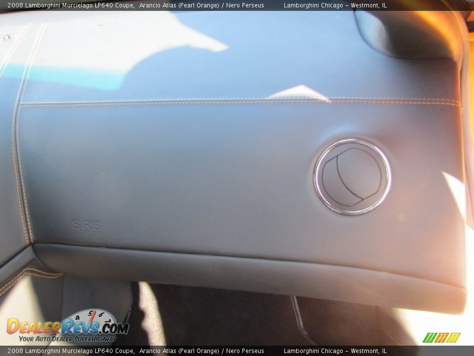 2008 Lamborghini Murcielago LP640 Coupe Arancio Atlas (Pearl Orange) / Nero Perseus Photo #31
