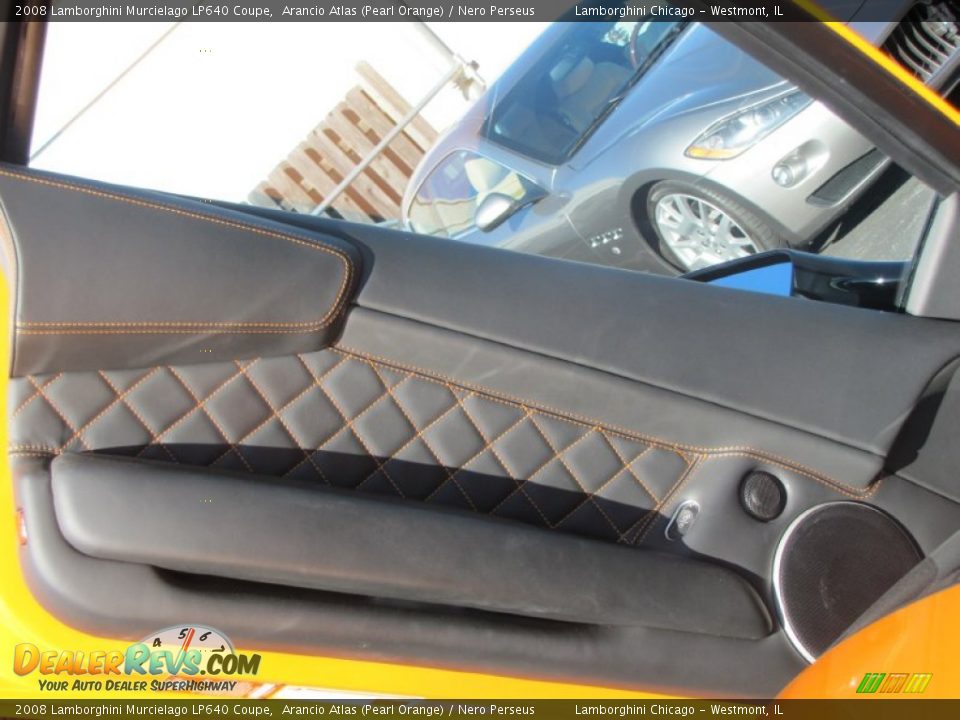 2008 Lamborghini Murcielago LP640 Coupe Arancio Atlas (Pearl Orange) / Nero Perseus Photo #33