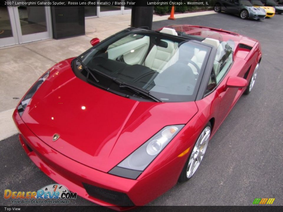 Top View - 2007 Lamborghini Gallardo