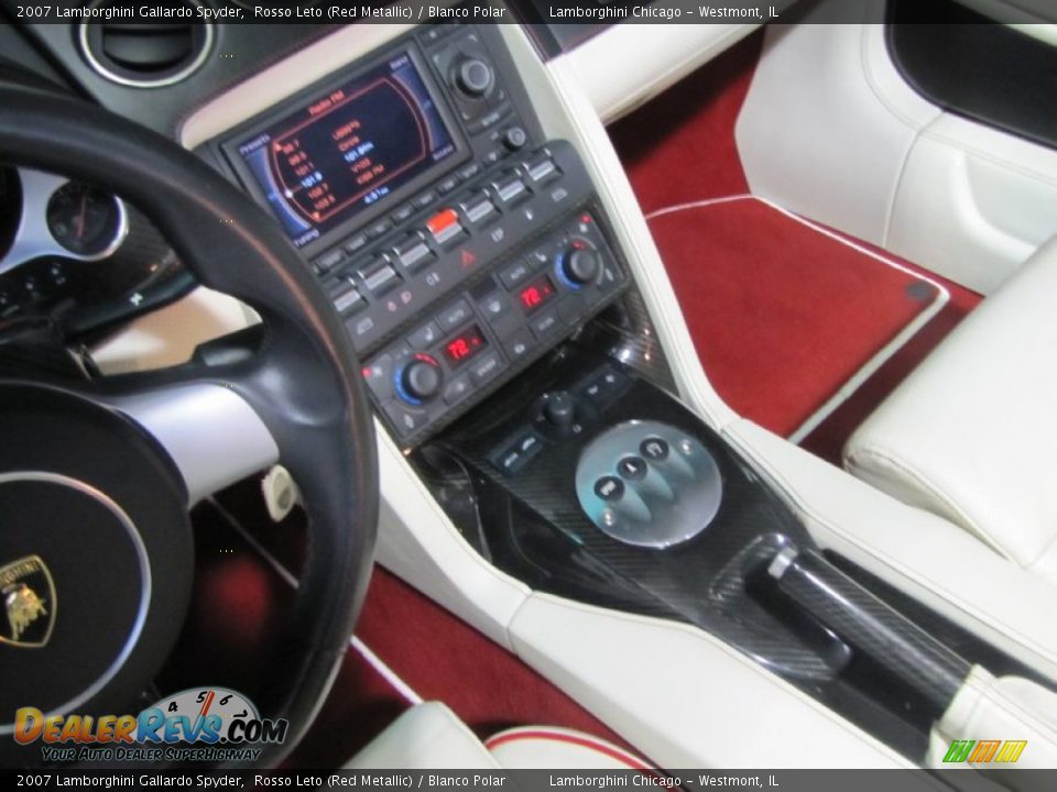 Controls of 2007 Lamborghini Gallardo Spyder Photo #30