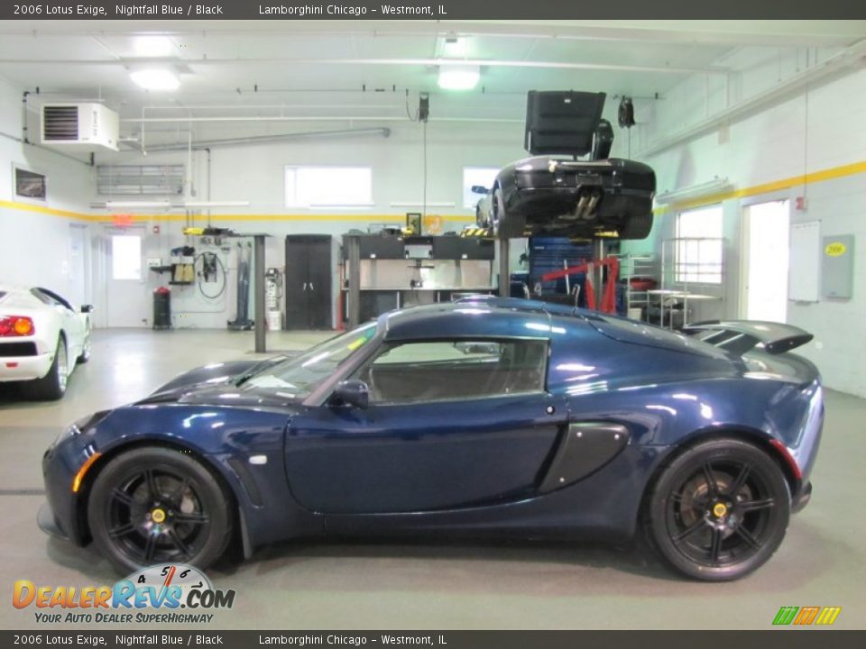 2006 Lotus Exige Nightfall Blue / Black Photo #2