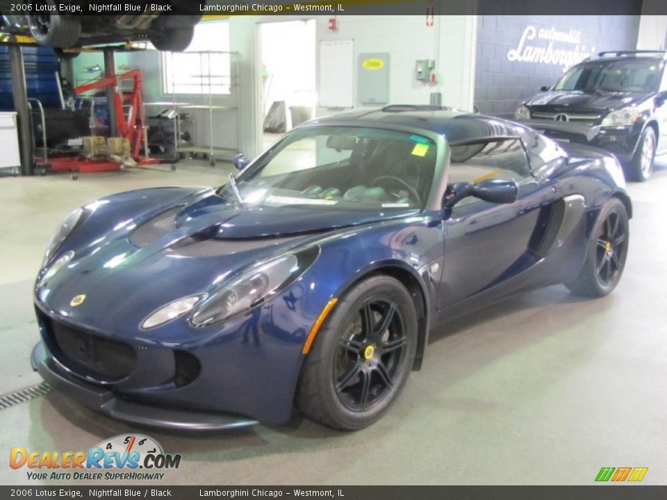 2006 Lotus Exige Nightfall Blue / Black Photo #3