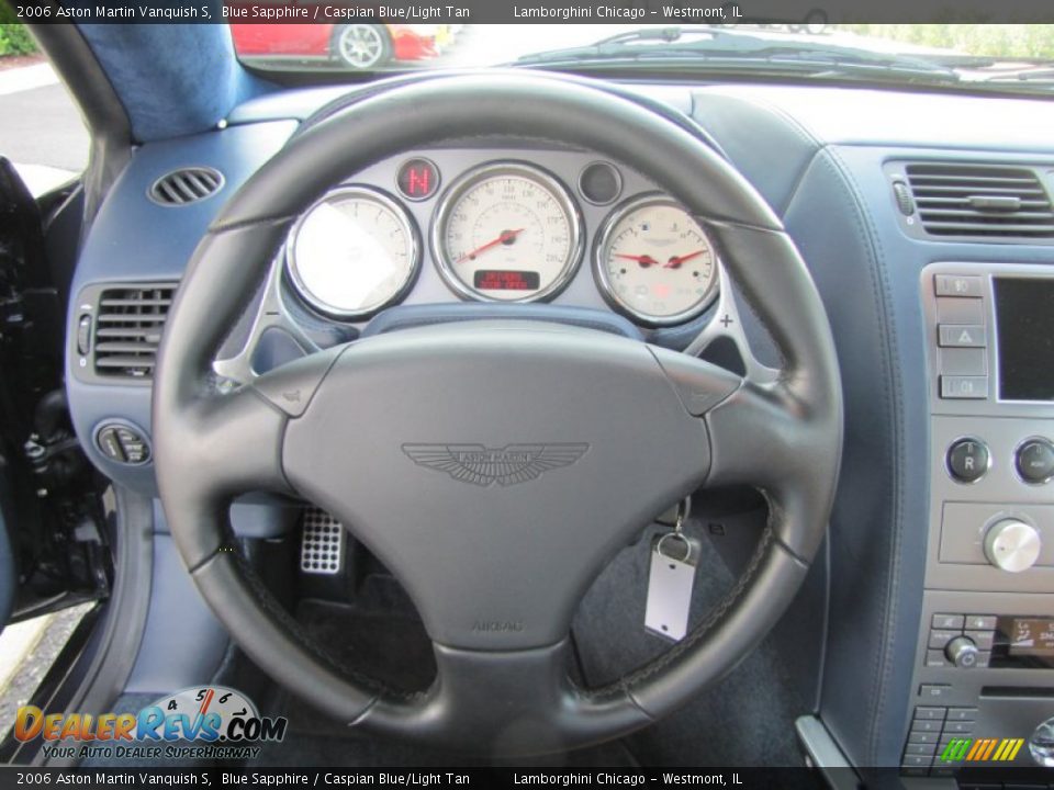 2006 Aston Martin Vanquish S Steering Wheel Photo #29