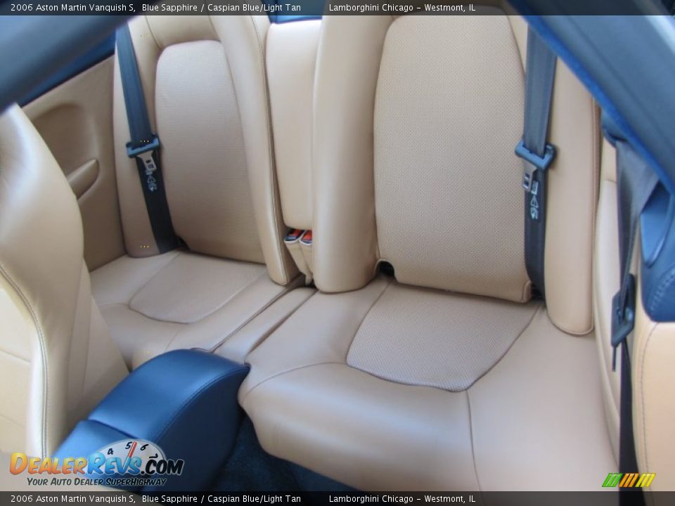 Caspian Blue/Light Tan Interior - 2006 Aston Martin Vanquish S Photo #31
