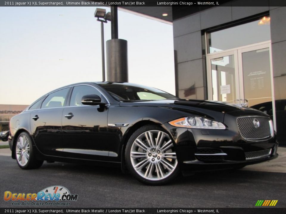 Front 3/4 View of 2011 Jaguar XJ XJL Supercharged Photo #1
