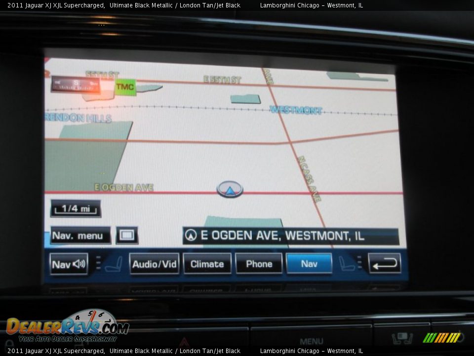 Navigation of 2011 Jaguar XJ XJL Supercharged Photo #28