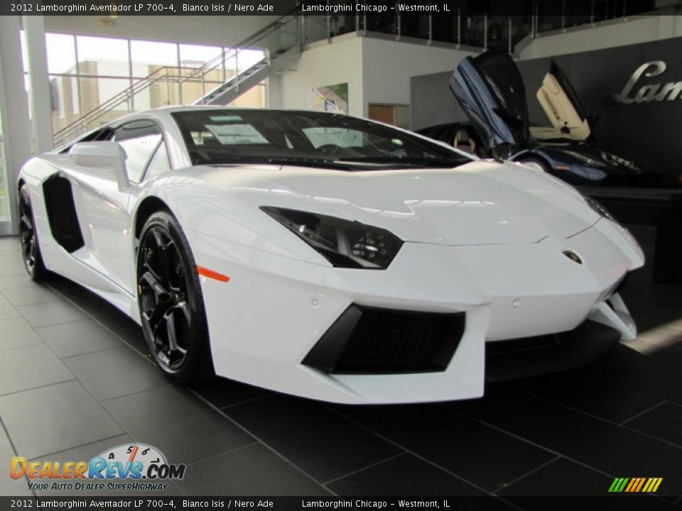 Front 3/4 View of 2012 Lamborghini Aventador LP 700-4 Photo #1