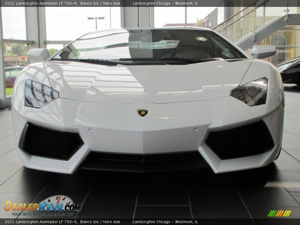 Bianco Isis 2012 Lamborghini Aventador LP 700-4 Photo #7