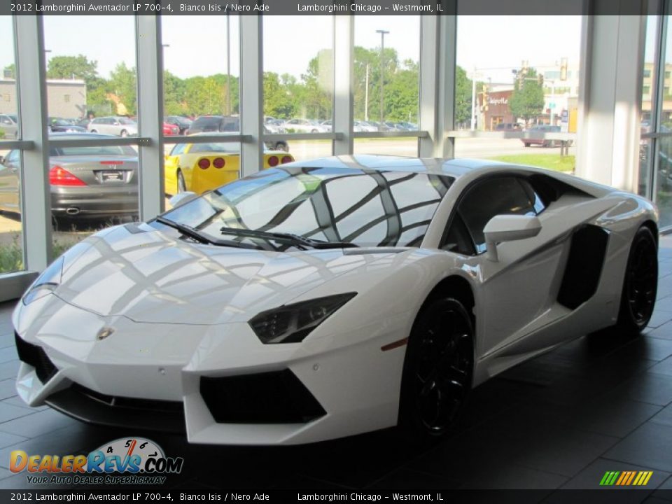 Front 3/4 View of 2012 Lamborghini Aventador LP 700-4 Photo #10