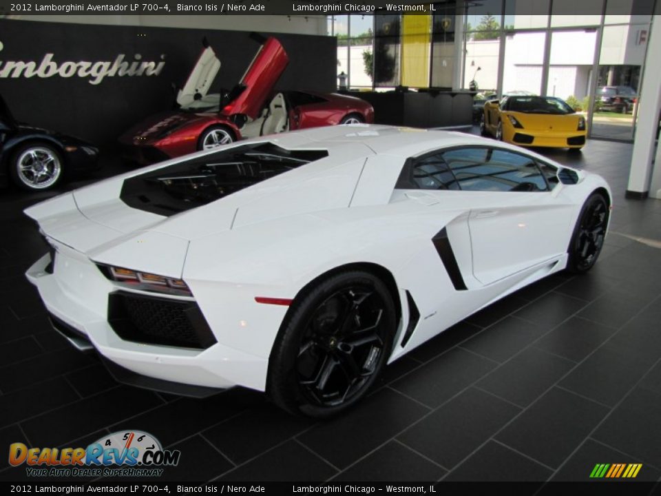 Bianco Isis 2012 Lamborghini Aventador LP 700-4 Photo #11