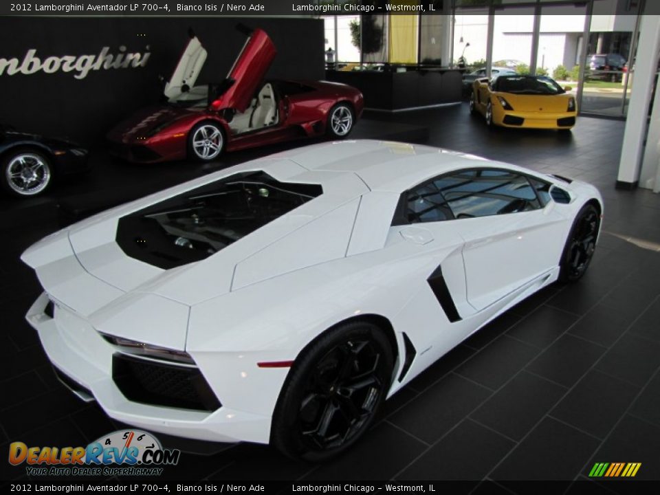 Bianco Isis 2012 Lamborghini Aventador LP 700-4 Photo #12