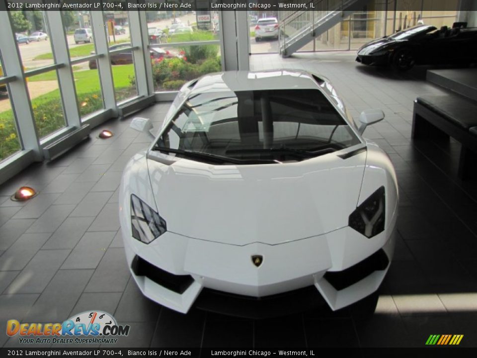 Bianco Isis 2012 Lamborghini Aventador LP 700-4 Photo #20
