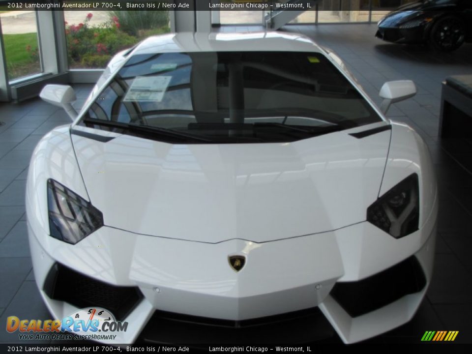Bianco Isis 2012 Lamborghini Aventador LP 700-4 Photo #22