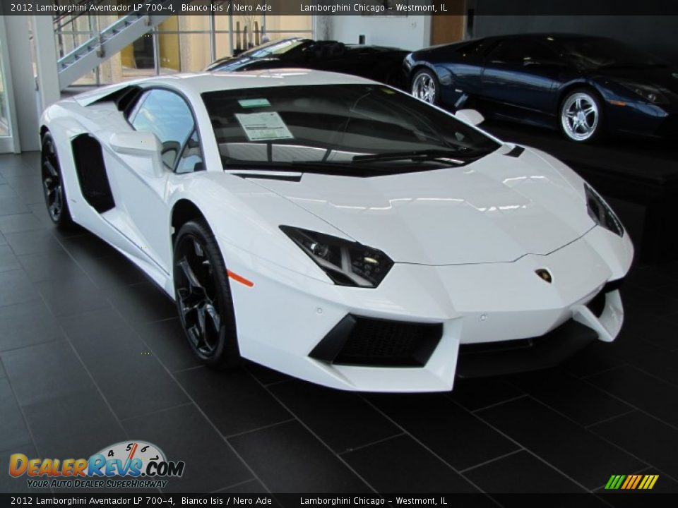 Front 3/4 View of 2012 Lamborghini Aventador LP 700-4 Photo #23