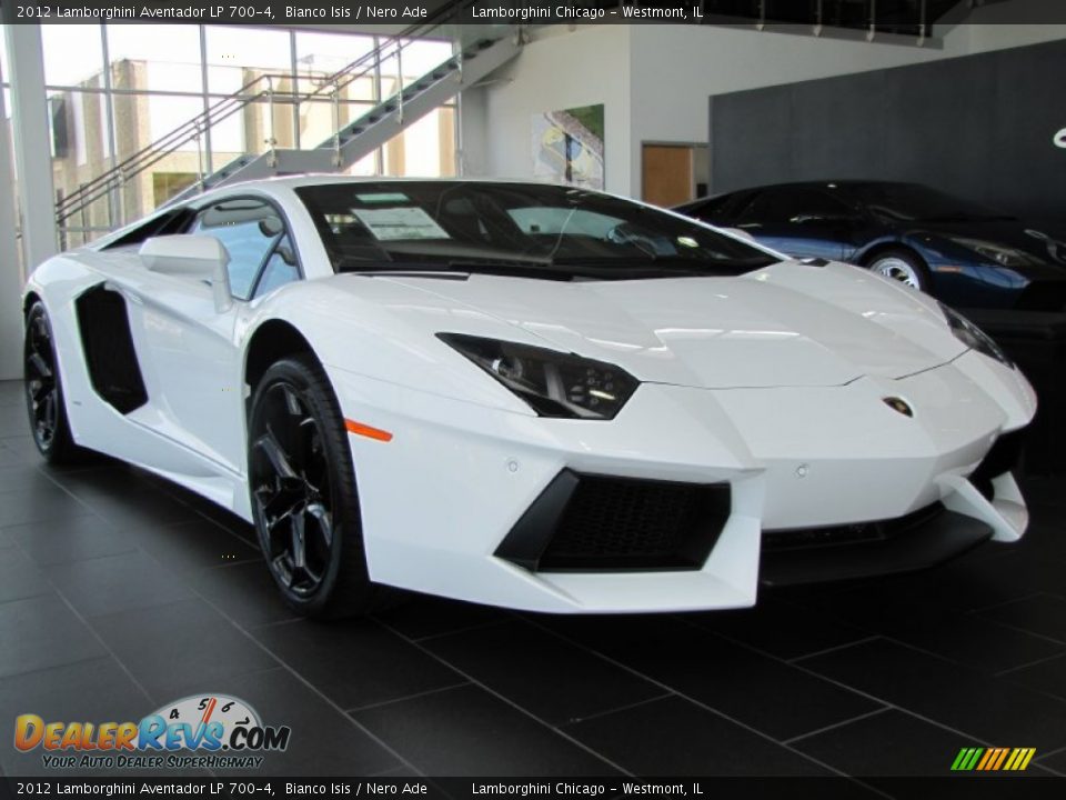 Front 3/4 View of 2012 Lamborghini Aventador LP 700-4 Photo #24