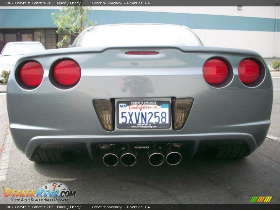 2007 Chevrolet Corvette Z06 Black / Ebony Photo #4
