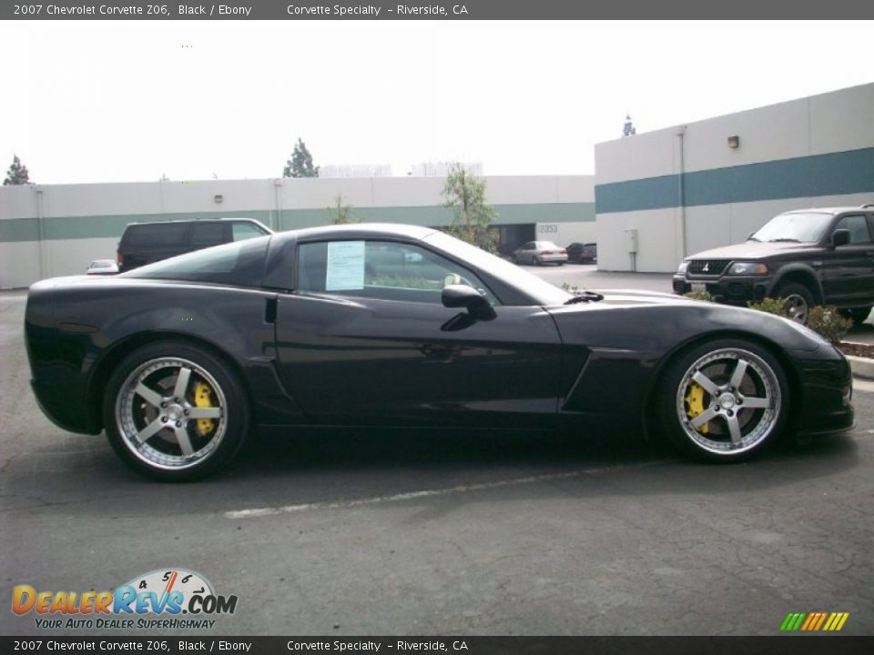 Black 2007 Chevrolet Corvette Z06 Photo #6