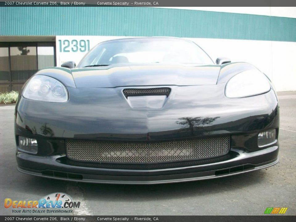 2007 Chevrolet Corvette Z06 Black / Ebony Photo #8