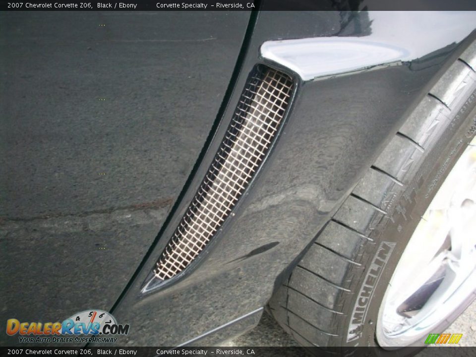 2007 Chevrolet Corvette Z06 Black / Ebony Photo #10