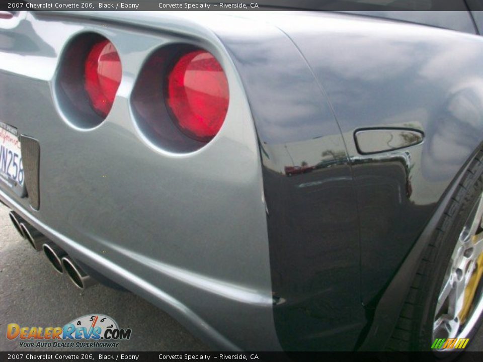 2007 Chevrolet Corvette Z06 Black / Ebony Photo #11