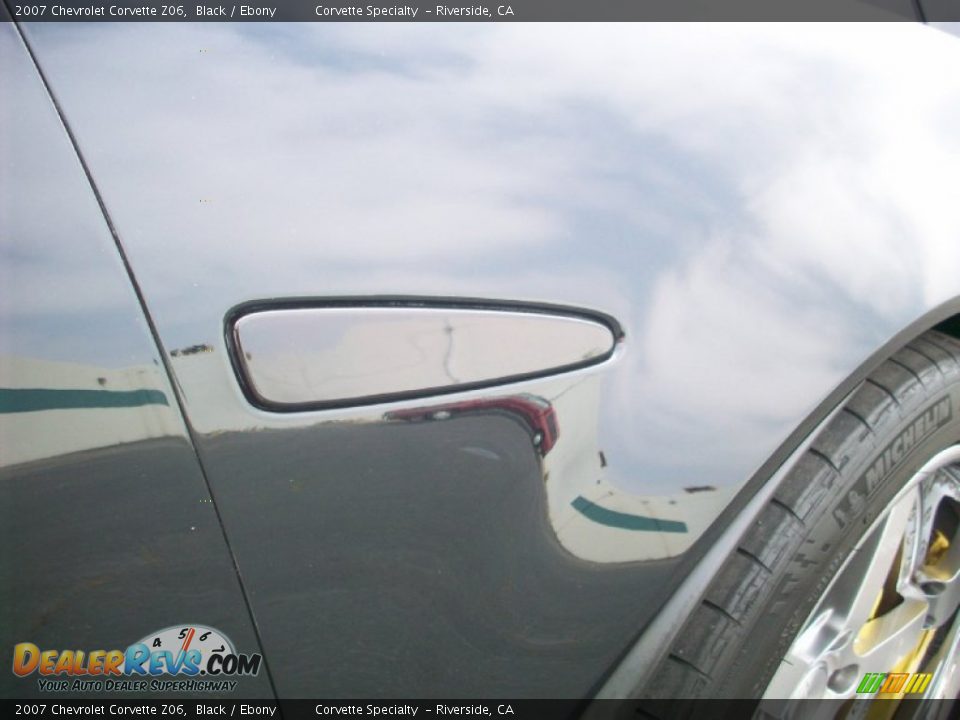 2007 Chevrolet Corvette Z06 Black / Ebony Photo #13