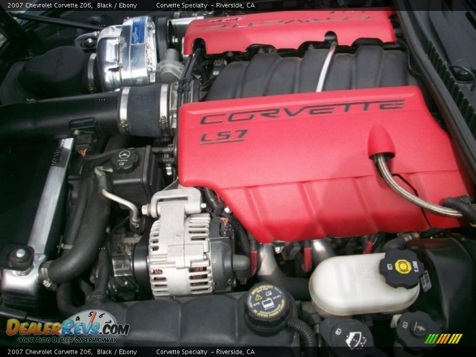 2007 Chevrolet Corvette Z06 7.0 Liter OHV 16-Valve LS7 V8 Engine Photo #15