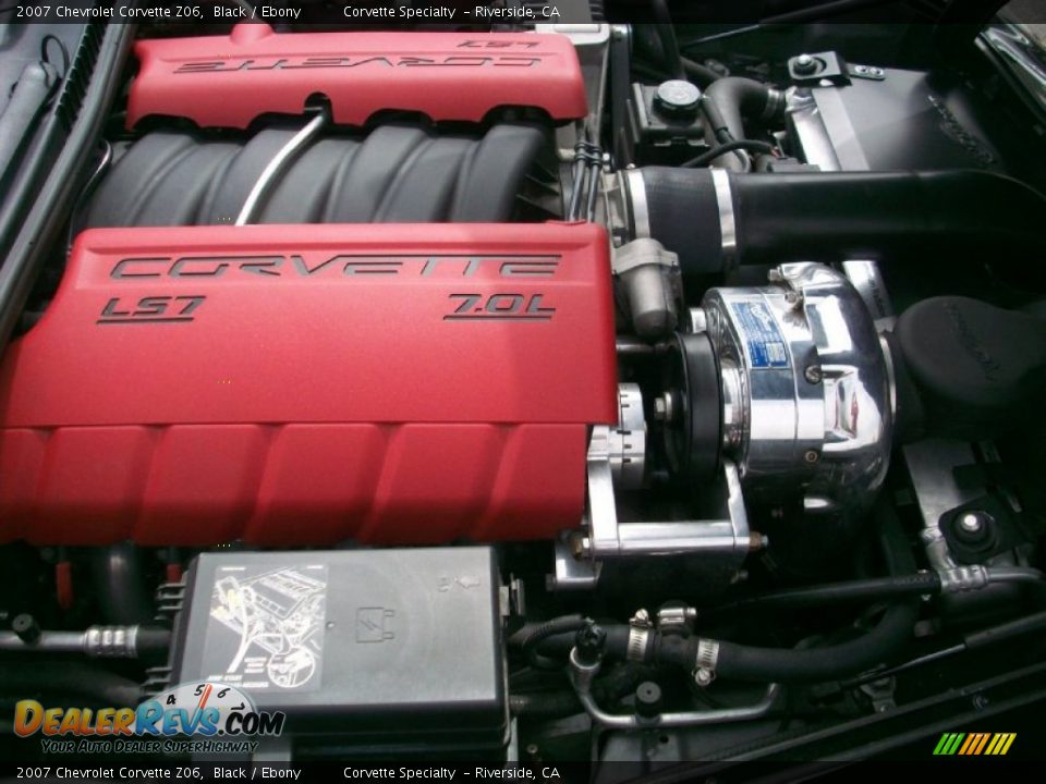2007 Chevrolet Corvette Z06 7.0 Liter OHV 16-Valve LS7 V8 Engine Photo #16