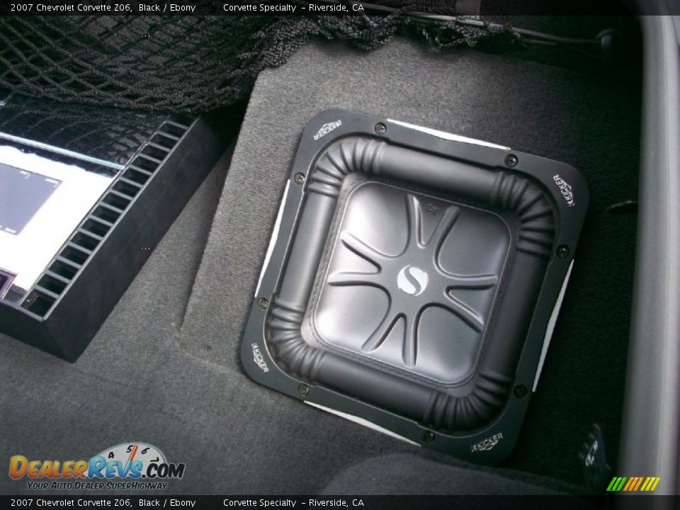 2007 Chevrolet Corvette Z06 Black / Ebony Photo #19
