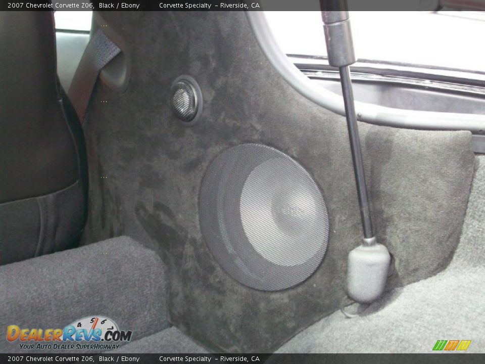 2007 Chevrolet Corvette Z06 Black / Ebony Photo #20