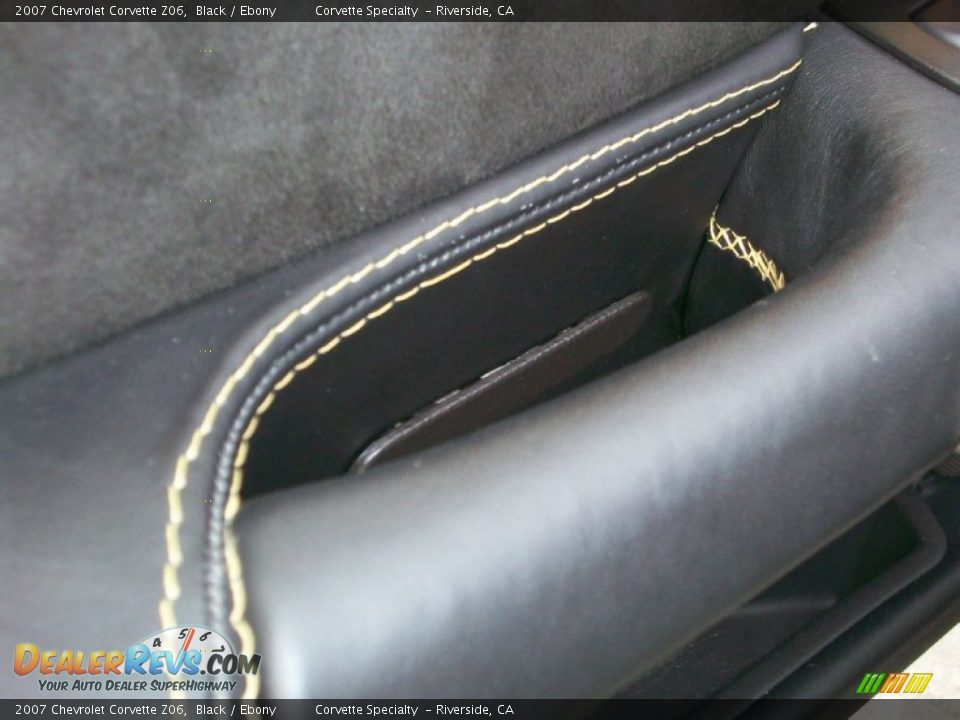 2007 Chevrolet Corvette Z06 Black / Ebony Photo #22