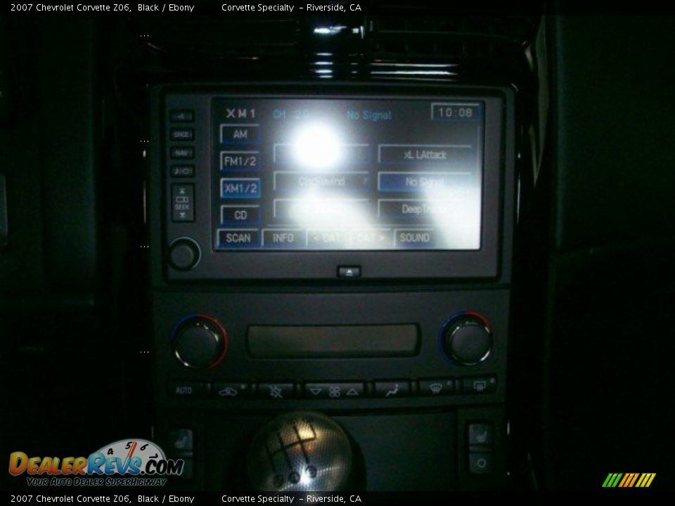 2007 Chevrolet Corvette Z06 Black / Ebony Photo #23
