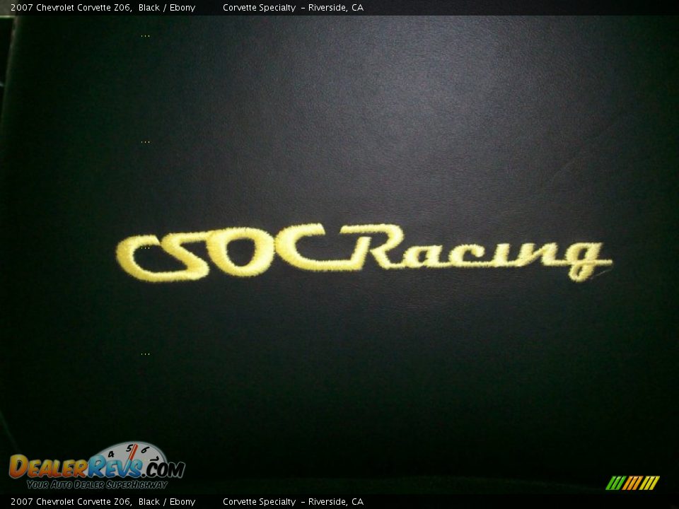 2007 Chevrolet Corvette Z06 Black / Ebony Photo #26