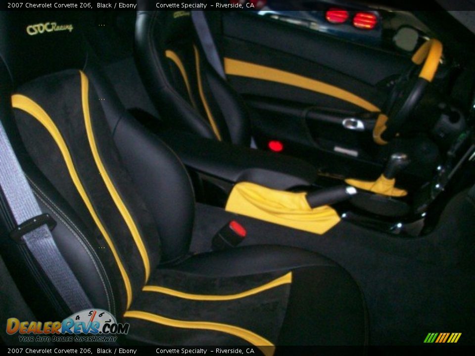 2007 Chevrolet Corvette Z06 Black / Ebony Photo #28