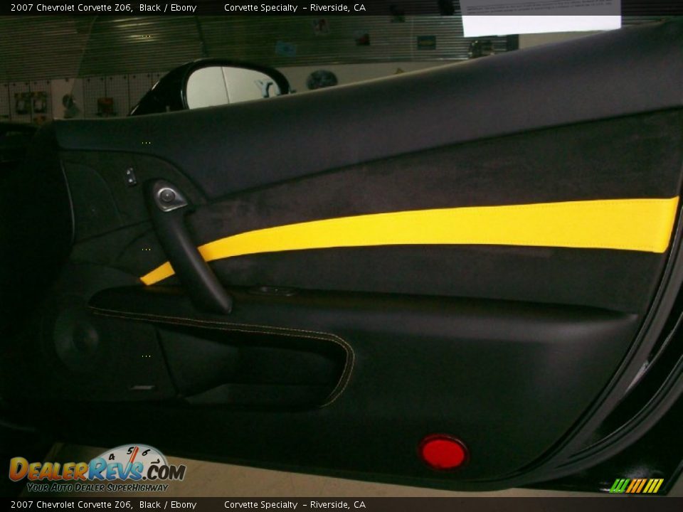 2007 Chevrolet Corvette Z06 Black / Ebony Photo #29