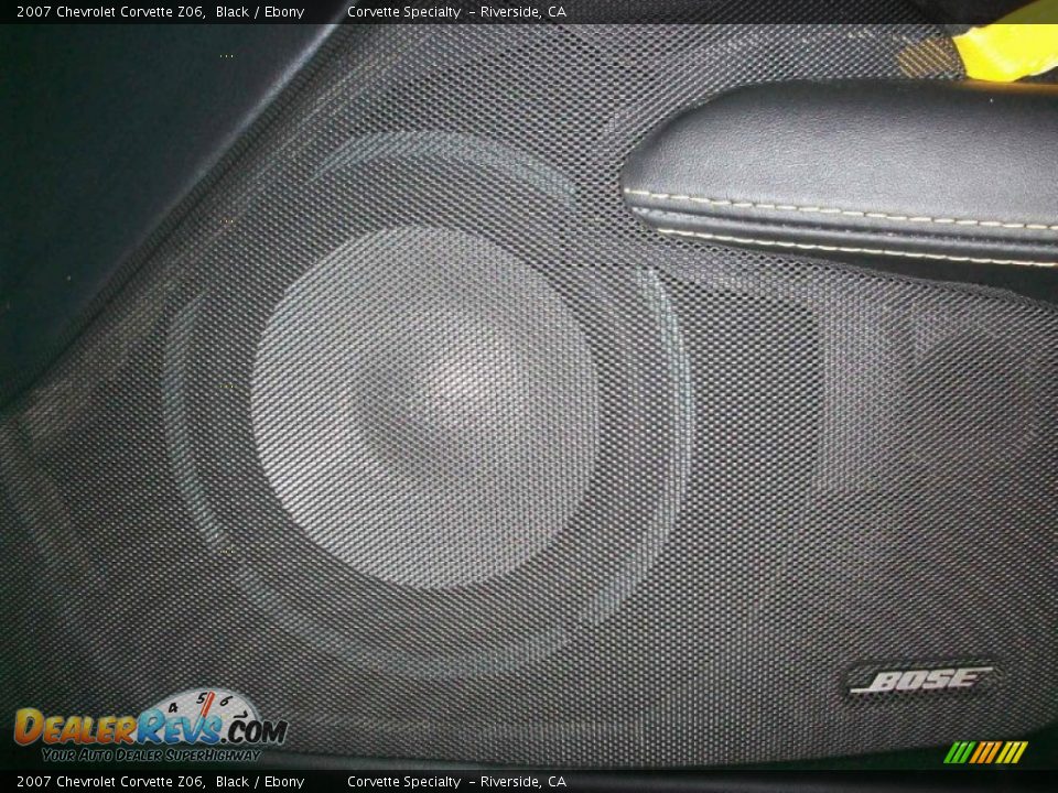 2007 Chevrolet Corvette Z06 Black / Ebony Photo #30