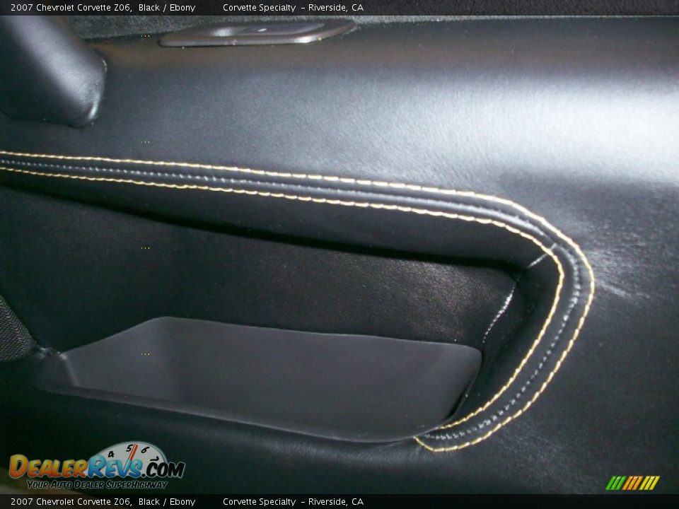 2007 Chevrolet Corvette Z06 Black / Ebony Photo #31