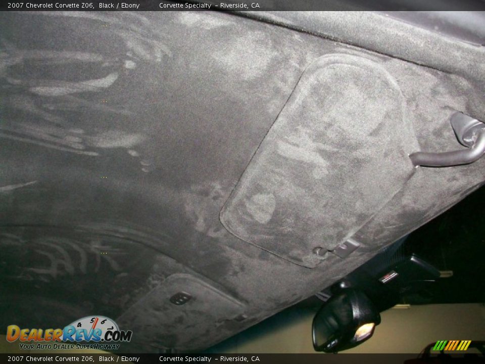 2007 Chevrolet Corvette Z06 Black / Ebony Photo #33