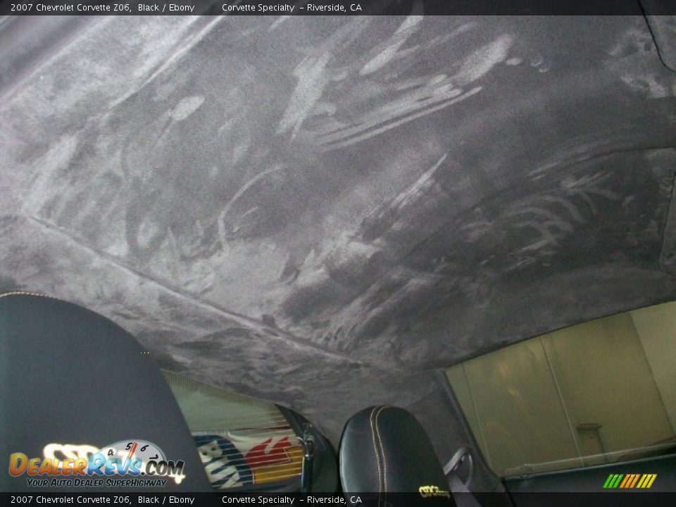2007 Chevrolet Corvette Z06 Black / Ebony Photo #34