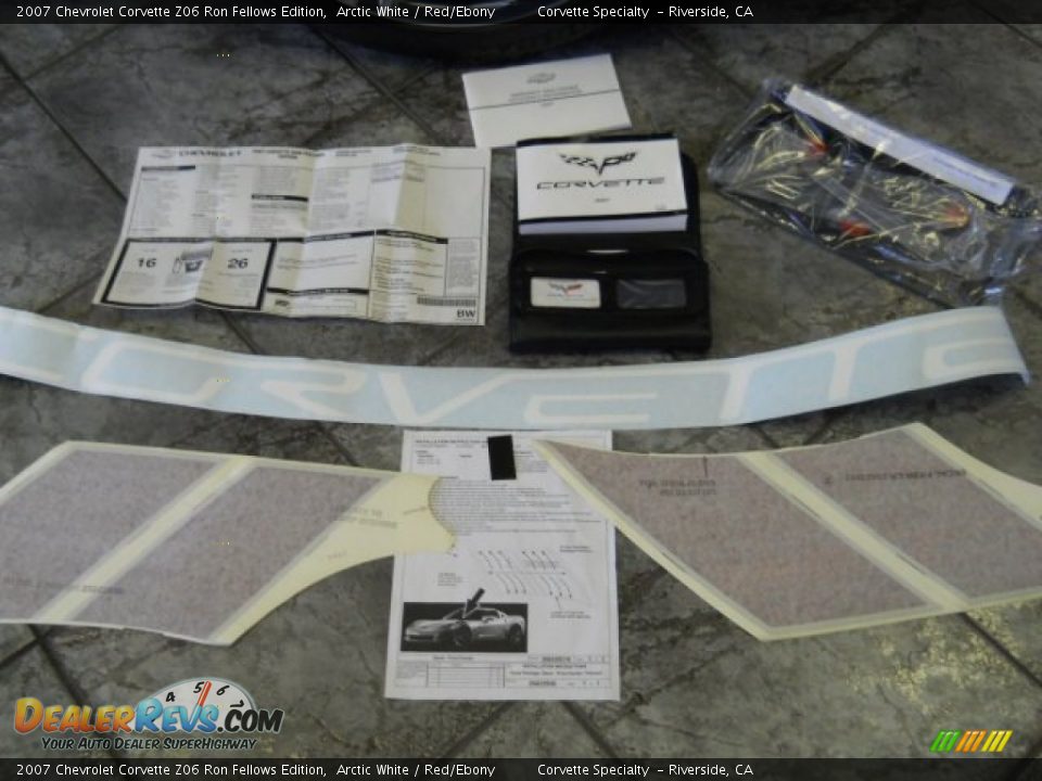 Books/Manuals of 2007 Chevrolet Corvette Z06 Ron Fellows Edition Photo #10