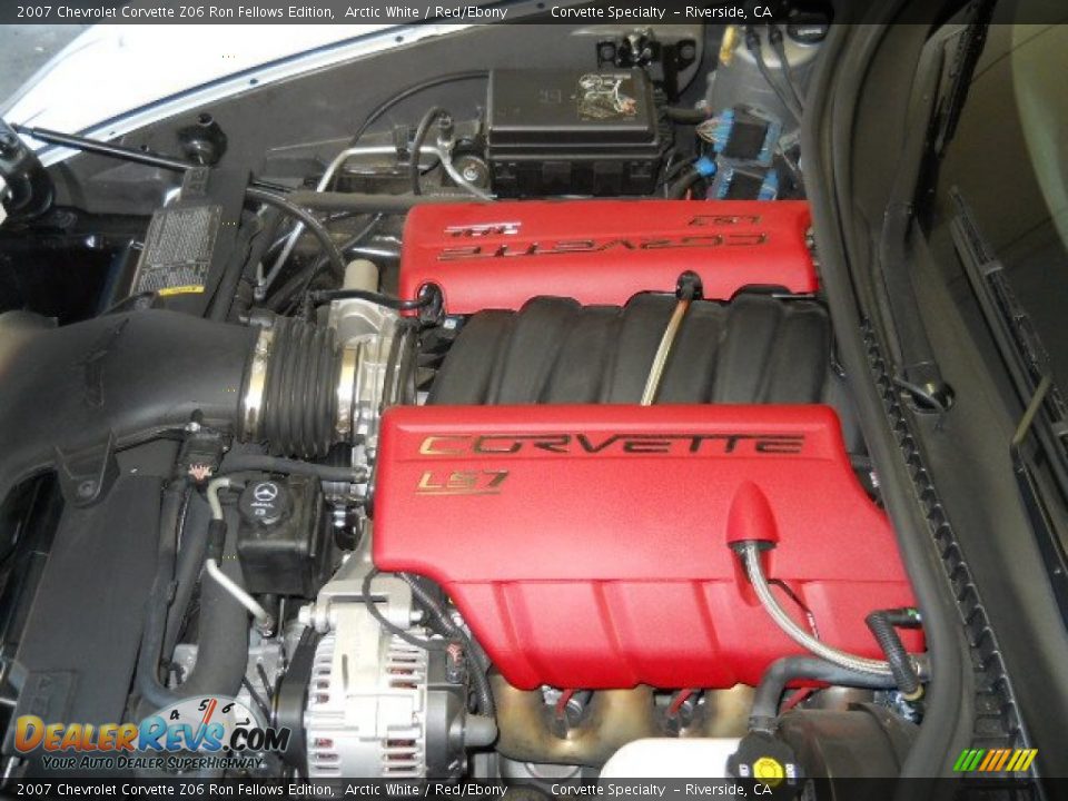 2007 Chevrolet Corvette Z06 Ron Fellows Edition 7.0 Liter OHV 16-Valve LS7 V8 Engine Photo #12