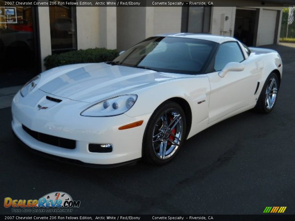 Front 3/4 View of 2007 Chevrolet Corvette Z06 Ron Fellows Edition Photo #20