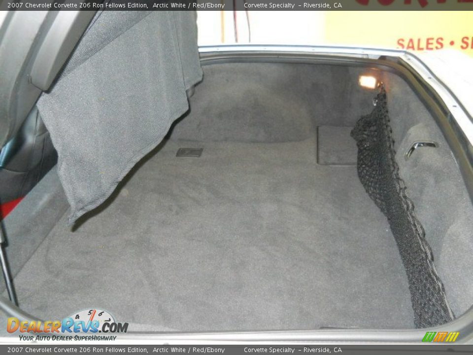 2007 Chevrolet Corvette Z06 Ron Fellows Edition Trunk Photo #24