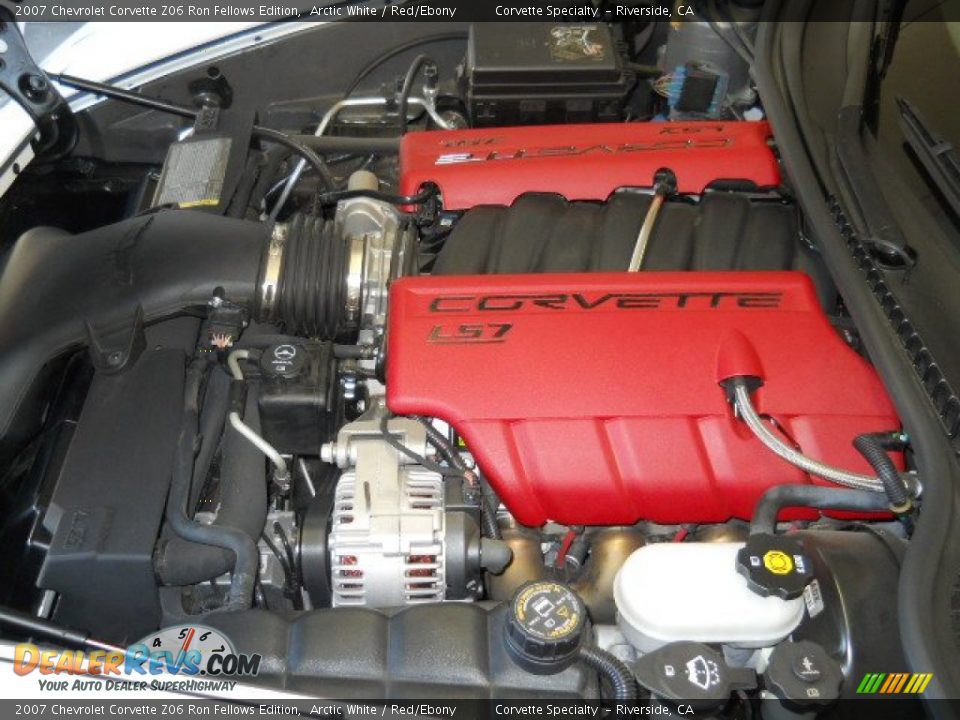 2007 Chevrolet Corvette Z06 Ron Fellows Edition 7.0 Liter OHV 16-Valve LS7 V8 Engine Photo #25
