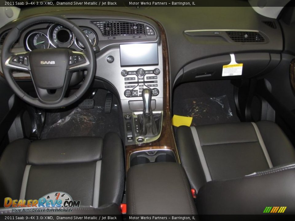 Jet Black Interior - 2011 Saab 9-4X 3.0i XWD Photo #4